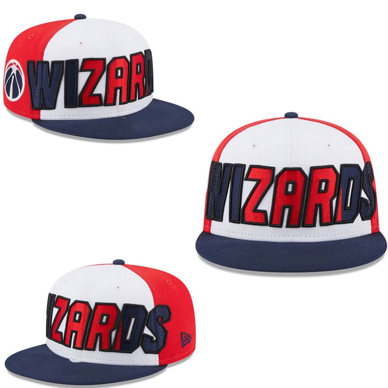 2024 NBA Washington Wizards Hat TX20240226->nba hats->Sports Caps